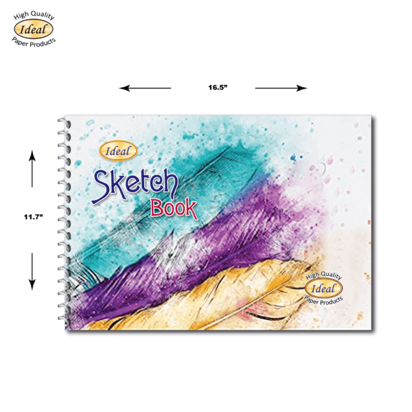 Sketch Book - A3 Size - 250g Paper - For Acrylic & Watercolor - D1