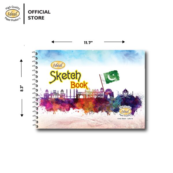 Sketch Book - A4 Size - 250g Paper - For Acrylic & Watercolor - D4