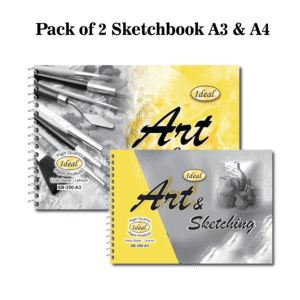 Sketchbook 350g - Bundle of 2 Sketchbook - A3 & A3